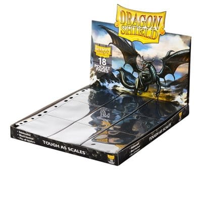 Dragon Shield 18 Pocket Side Loader Black Pages image 0